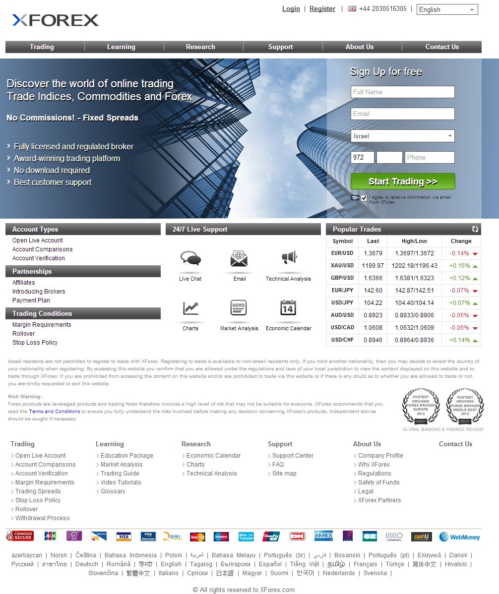 XForex.com - OCM Online Capital Markets Ltd